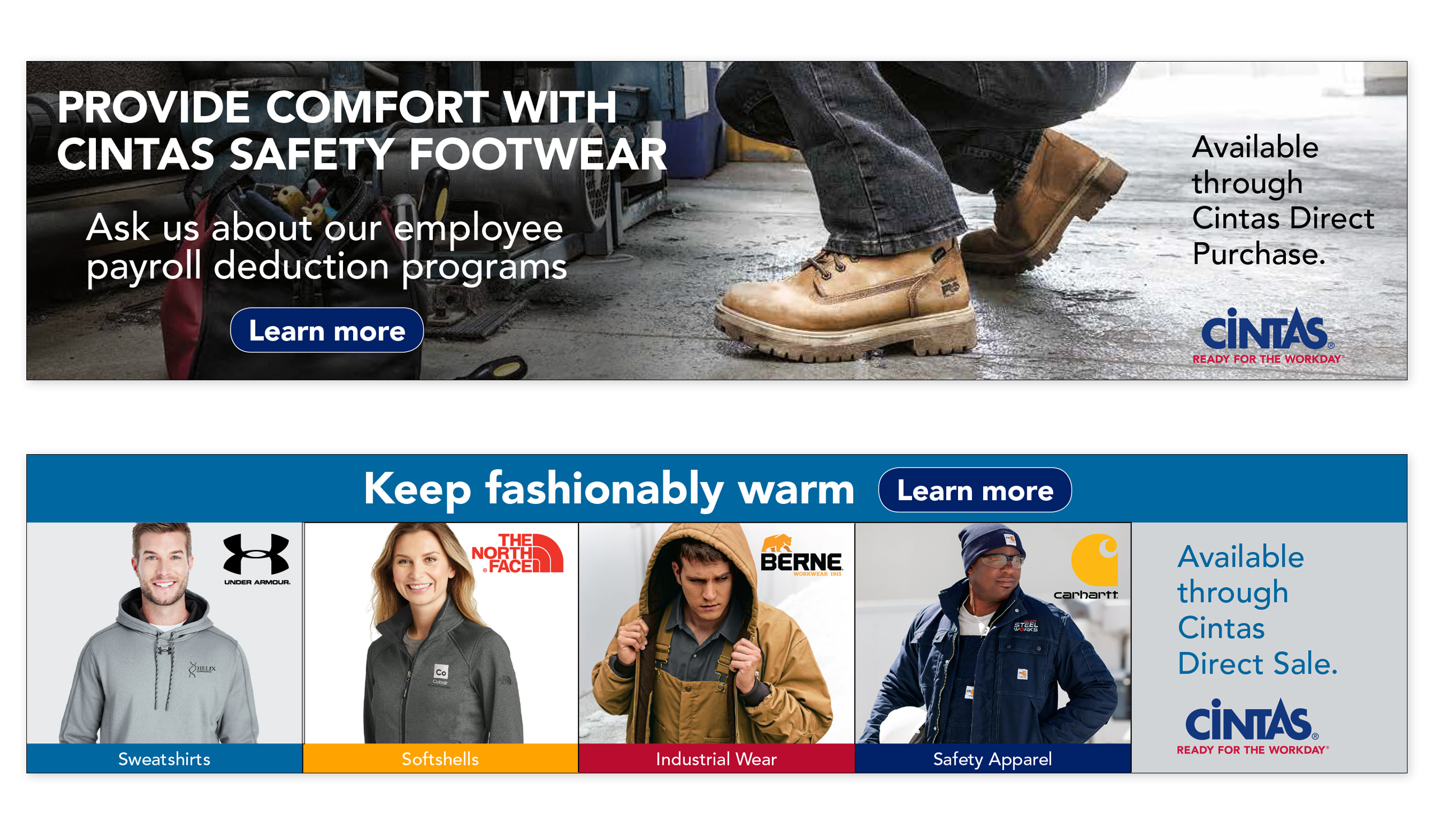 Cintas web banners